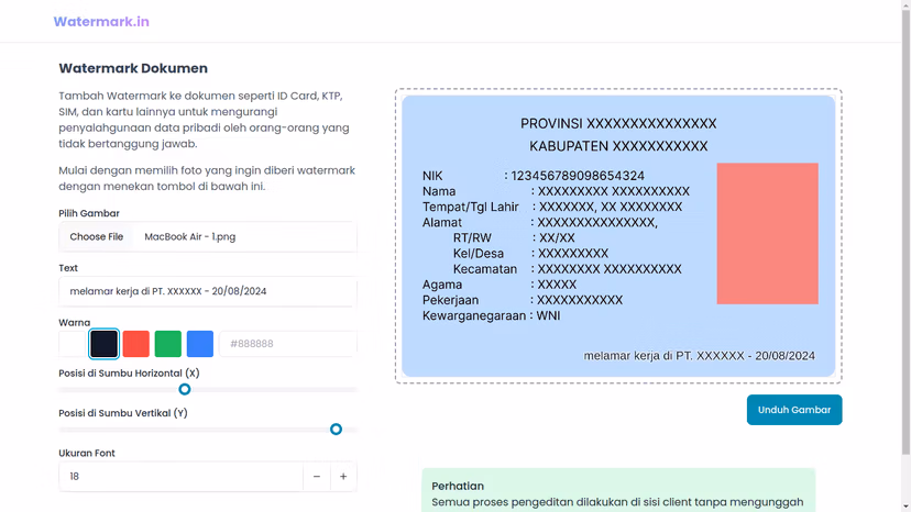 Watermark.in screenshot 2